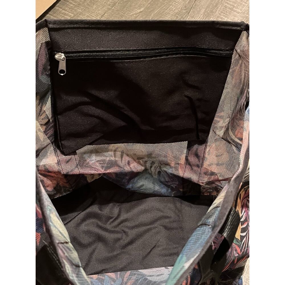 Time And Tru Mesh Beach Tote Tropical Large Grocery Bag NWT - Picture 6 of 8